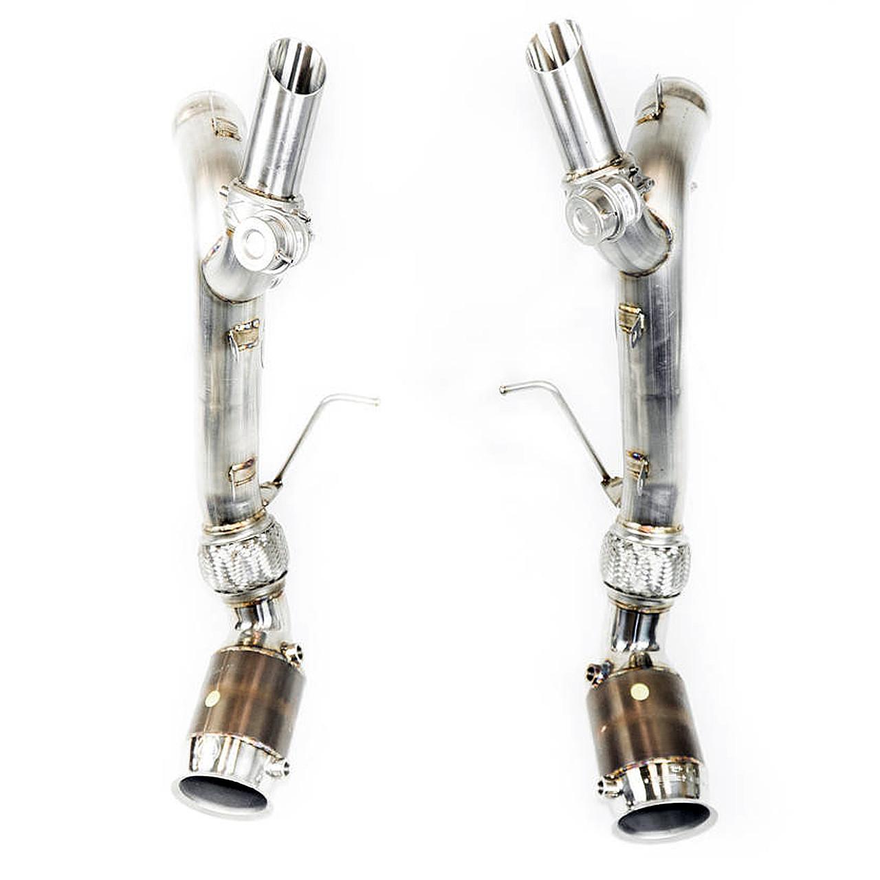 Fabspeed McLaren 570S / 540C "600LT Style" Valved Sport Catalytic Converter Exhaust System