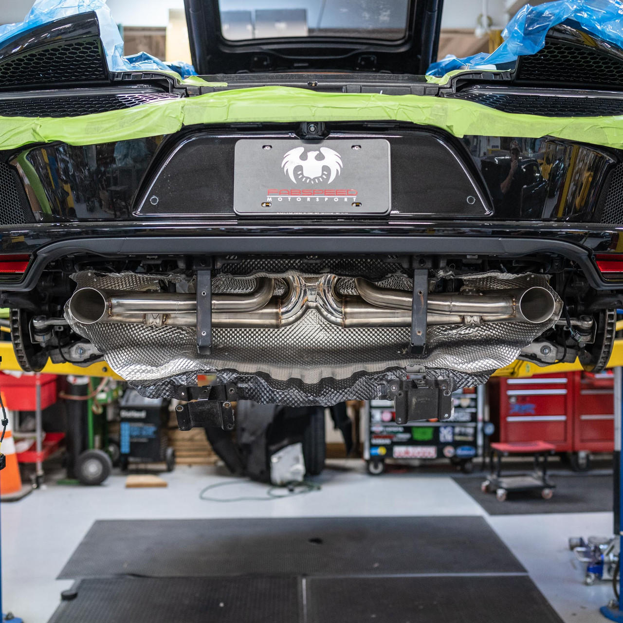 Fabspeed McLaren GT / GTS Valved X-Pipe (2020+)