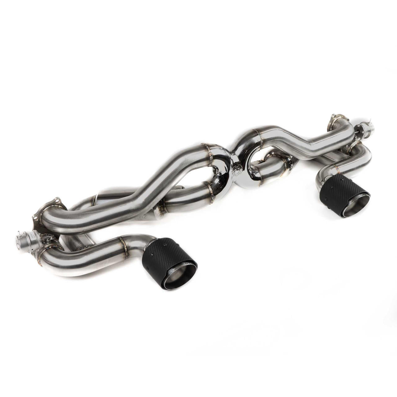 Fabspeed Porsche 718 GT4 / GTS / Spyder Valved X-Pipe Exhaust System (2020+)
