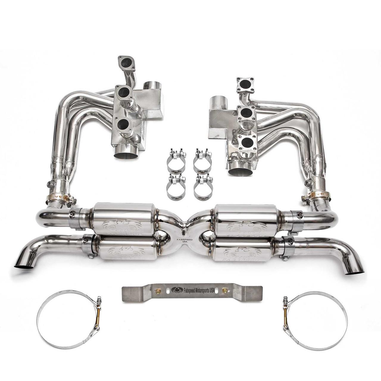 Fabspeed Porsche 993 Carrera RSR Header Muffler Kit (1994-1998)