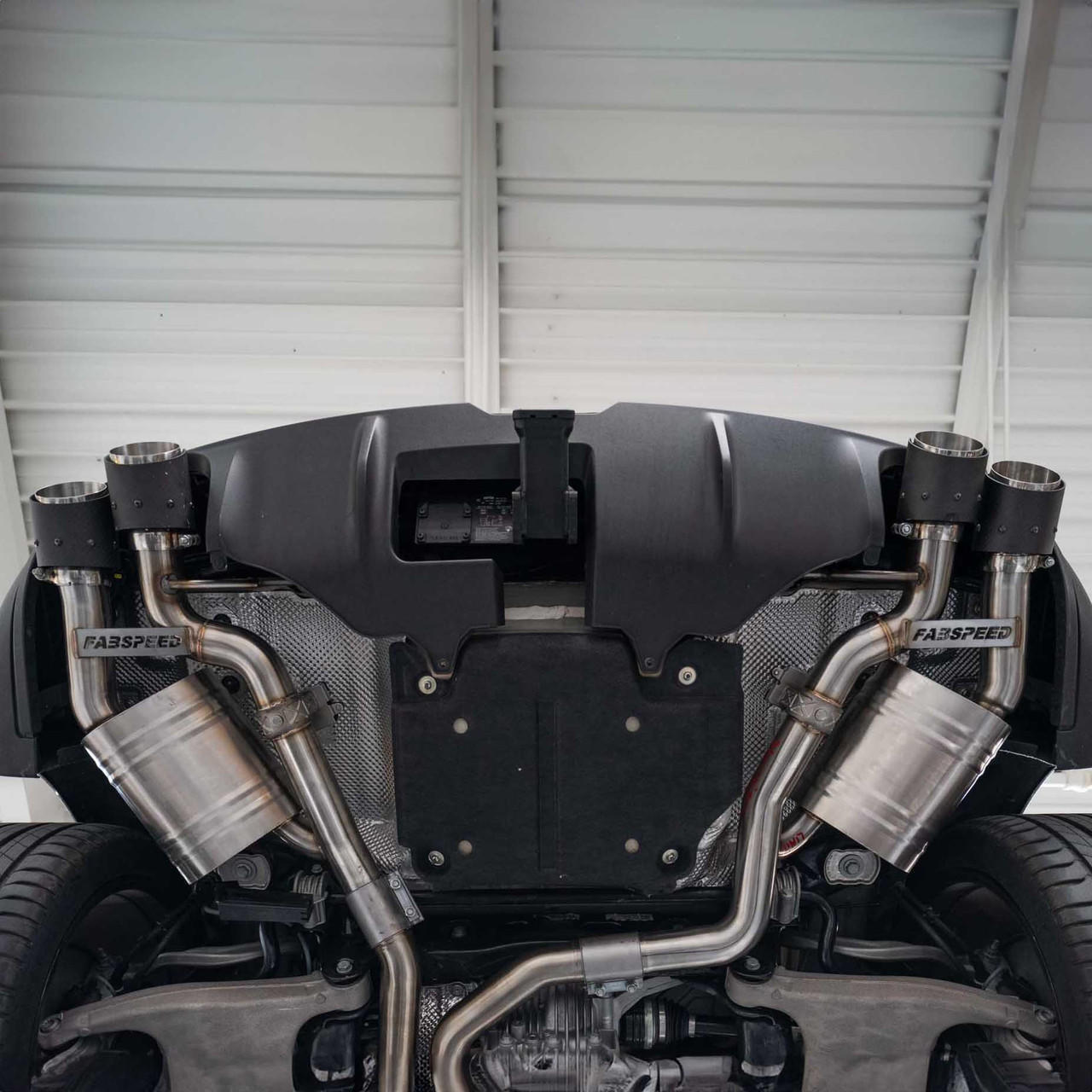 Fabspeed Porsche Macan S / GTS / Turbo Valved Exhaust System (2018+)