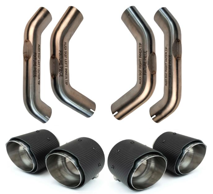 Fabspeed Audi SQ7 Deluxe Exhaust Tips (2020+)