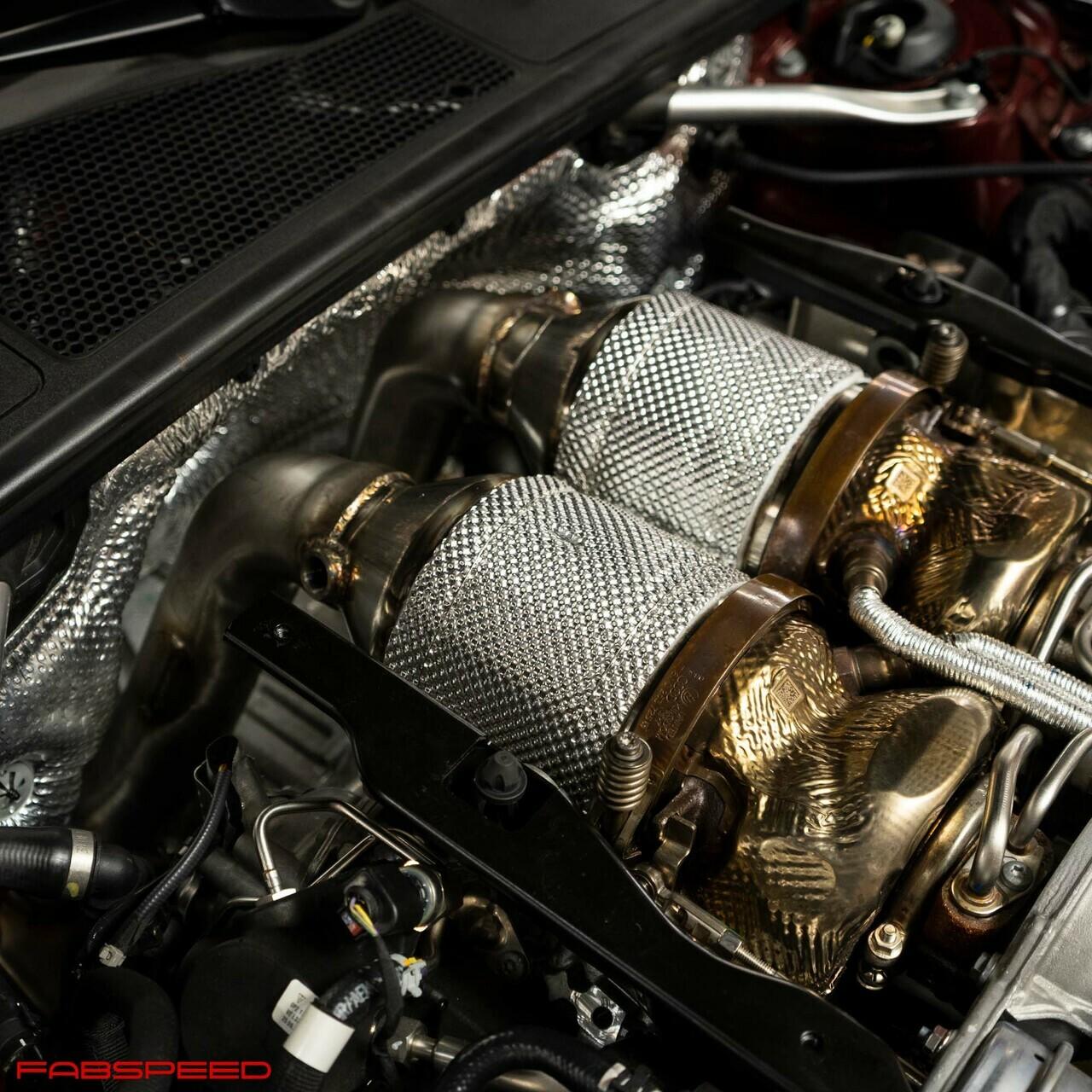 Fabspeed Audi RS6 / RS7 (C8) Sport Cat Downpipes (2019+)