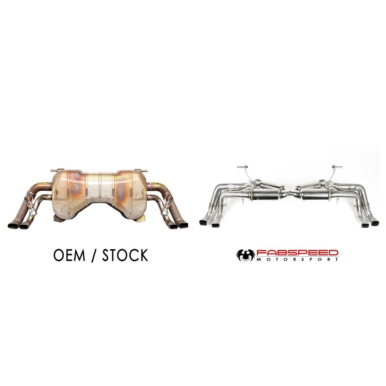 Fabspeed Audi R8 V10 Valved Performance Package (2016-2018)