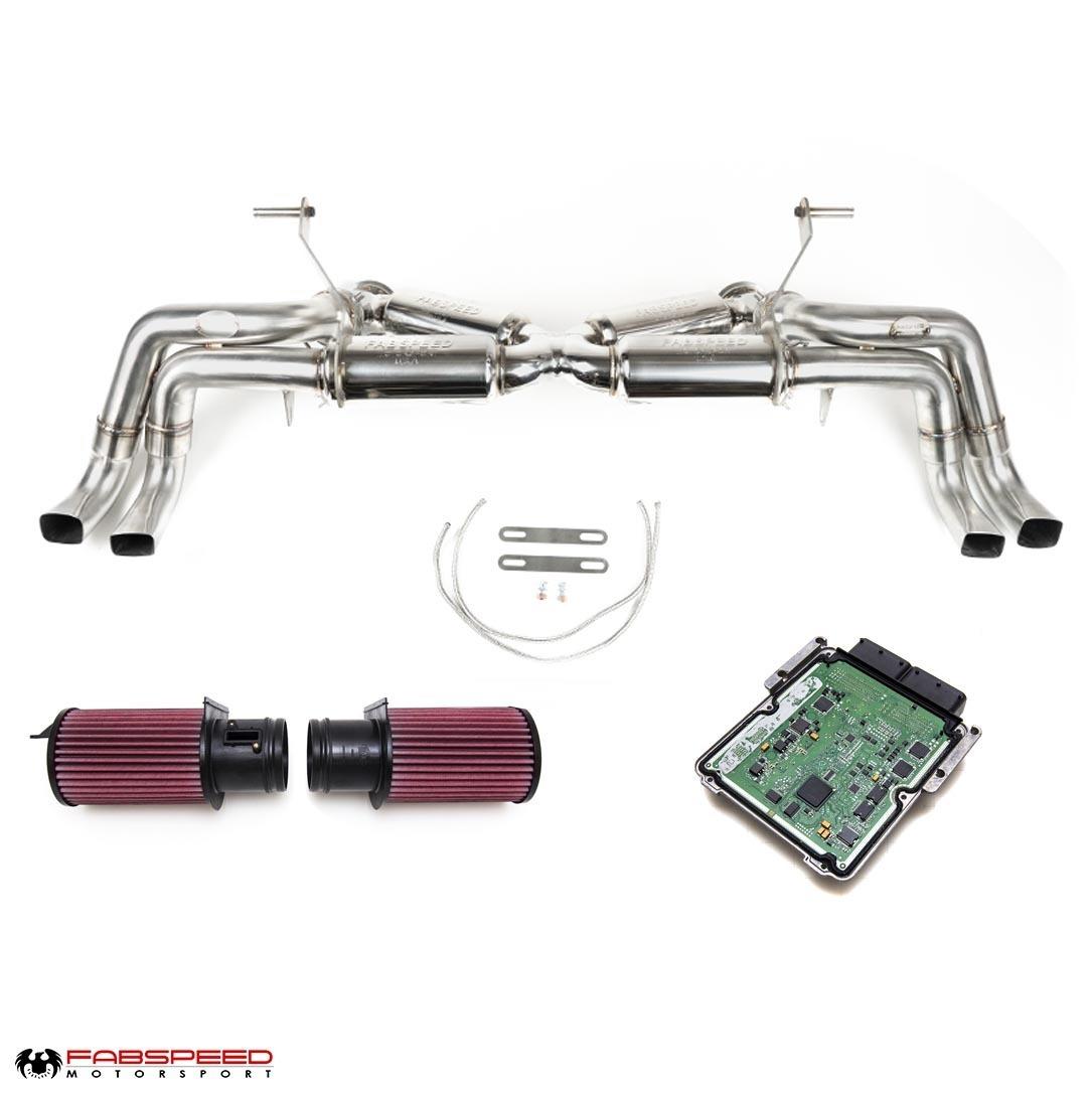 Fabspeed Audi R8 V10 Valved Performance Package (2016-2018)