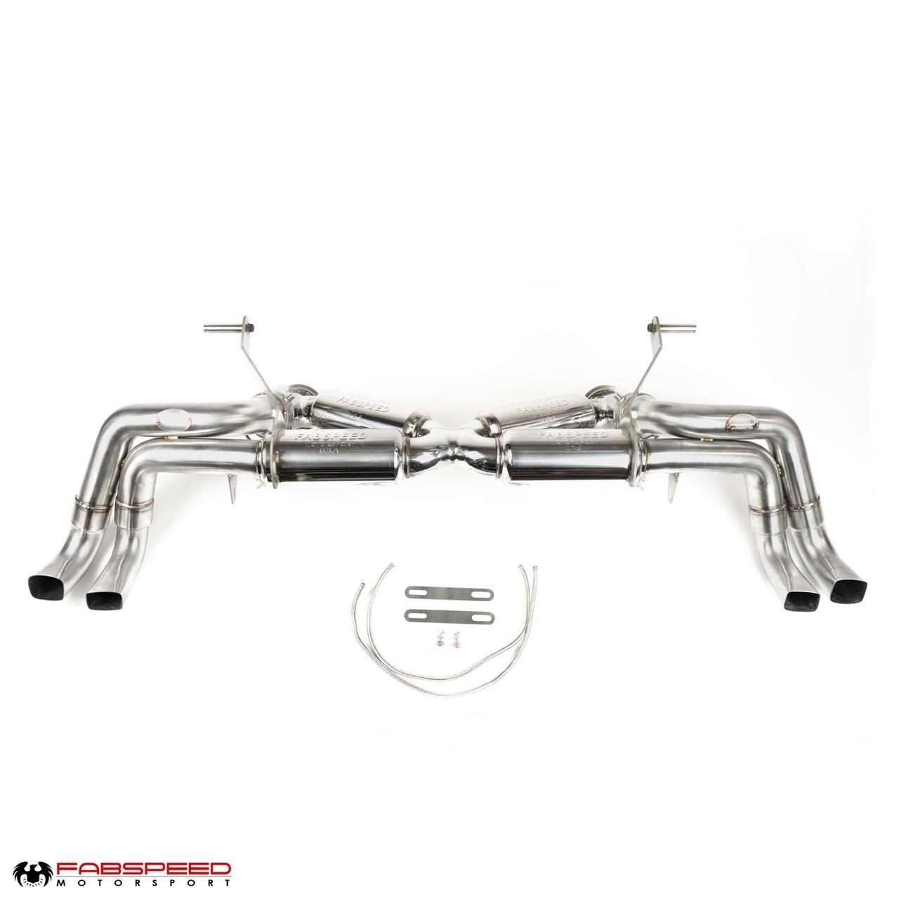 Fabspeed Audi R8 V10 Valved Supersport X-Pipe Exhaust System (2016 - 2018)
