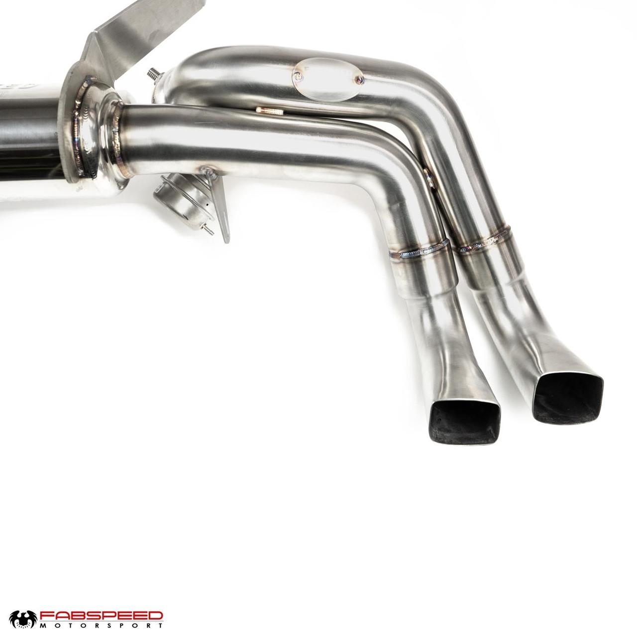 Fabspeed Audi R8 V10 Valved Supersport X-Pipe Exhaust System (2016 - 2018)