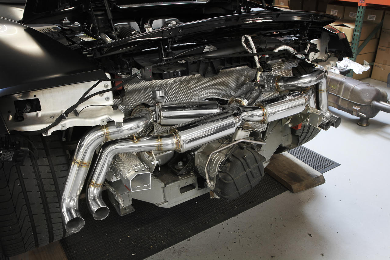 Fabspeed Audi R8 V8 Valved Supersport X-Pipe Exhaust System (2007-2012)