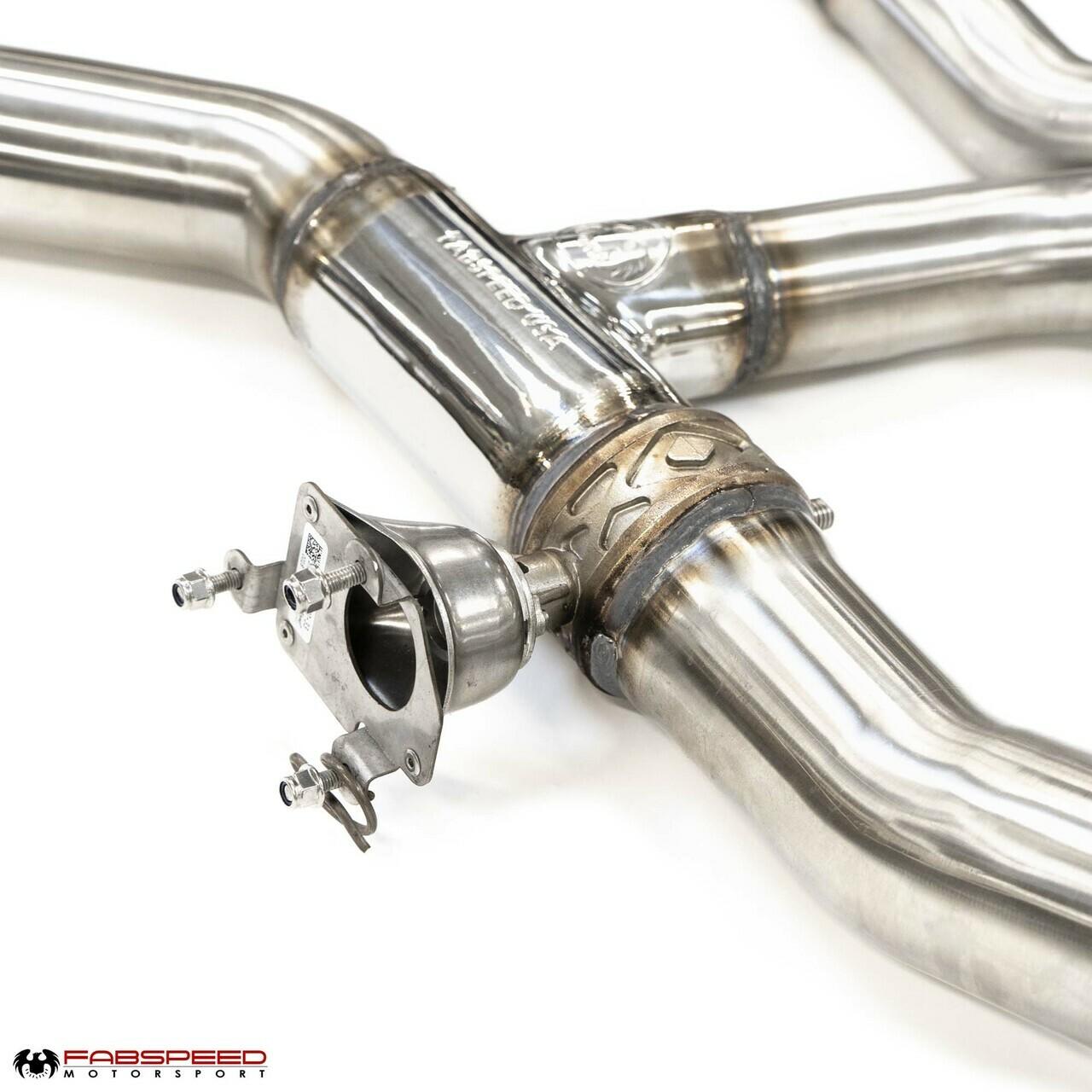 Fabspeed BMW M3/M4 (G80/G82) Supersport X-Pipe Valved Exhaust System (2021+)