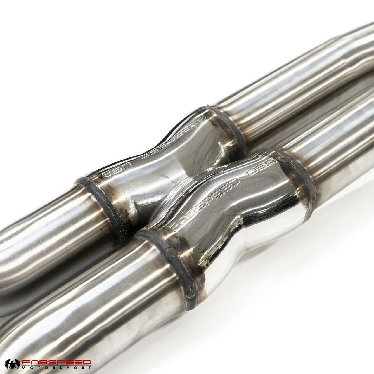 Fabspeed BMW M3/M4 (G80/G82) Supersport X-Pipe Valved Exhaust System (2021+)