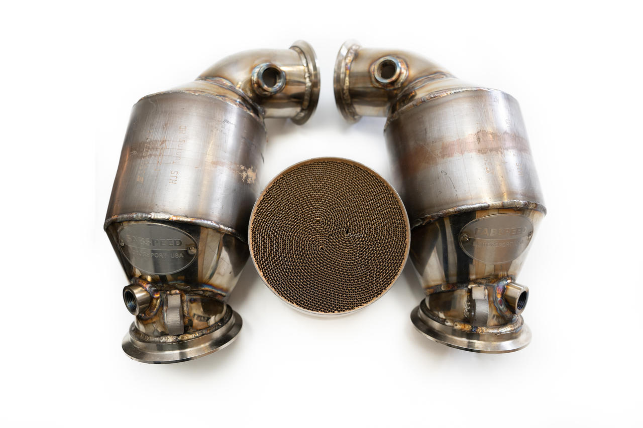 Fabspeed BMW M5 Primary Sport Catalytic Converter Downpipes
