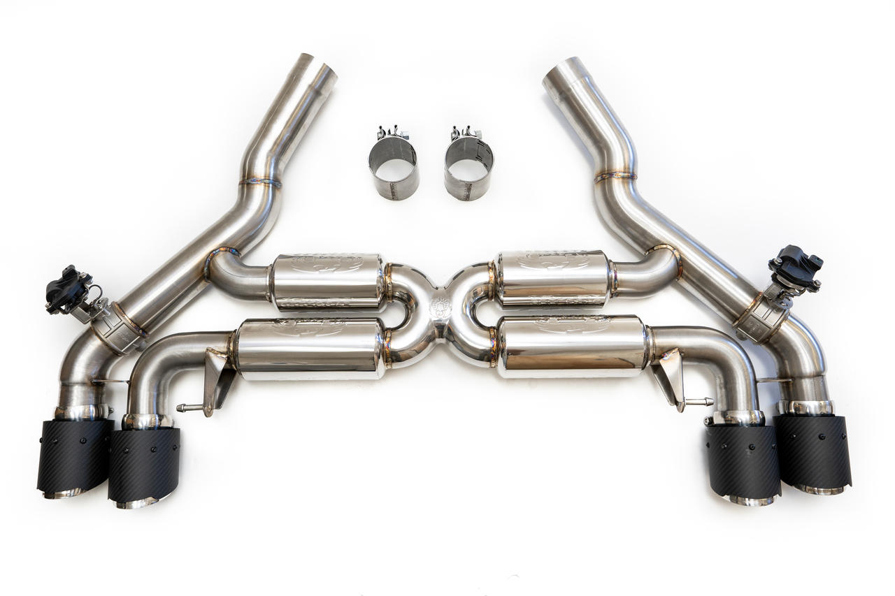 Fabspeed BMW M5 F90 Valved Exhaust System with Quad Style Tips