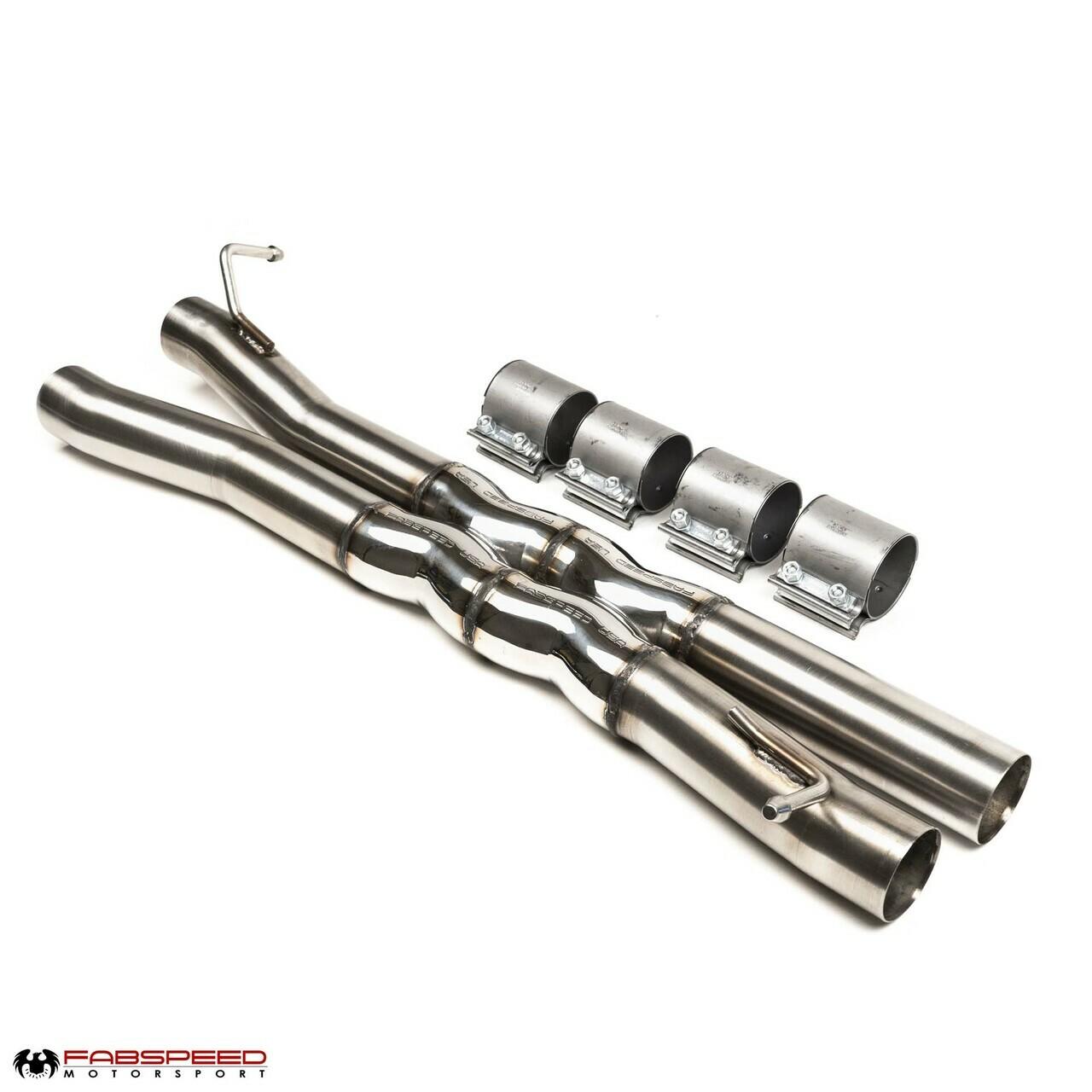 Fabspeed Dodge RAM TRX 1500 Double X-Pipe Resonator Bypass (2021+)