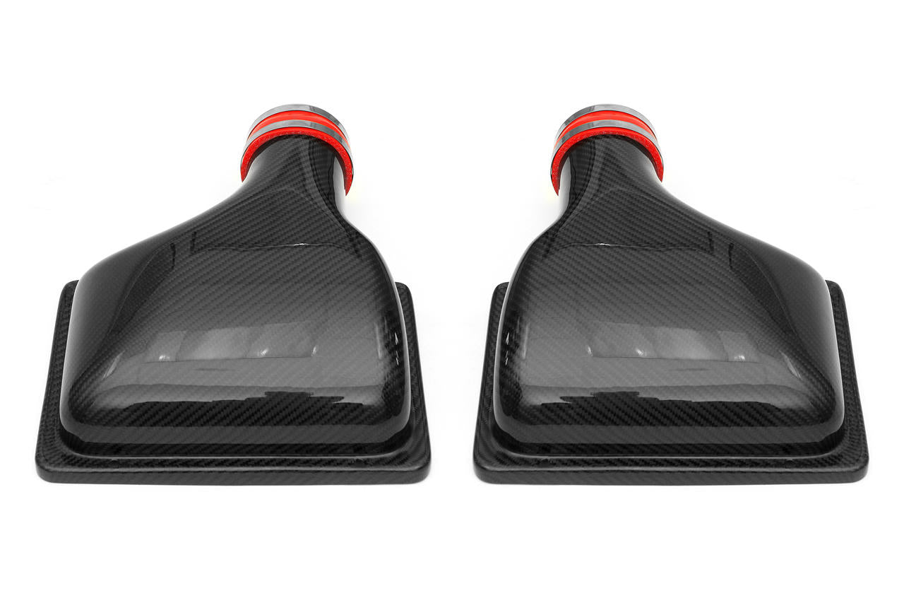 Fabspeed Ferrari 360 Carbon Fiber Airbox Covers (1999-2005)