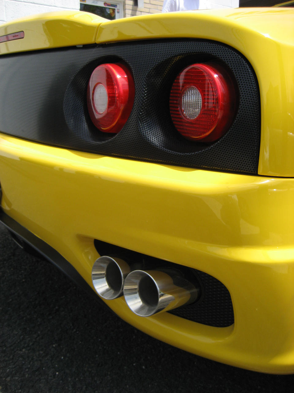 Fabspeed Ferrari 360 Deluxe Quad Style Tips (1999-2005)