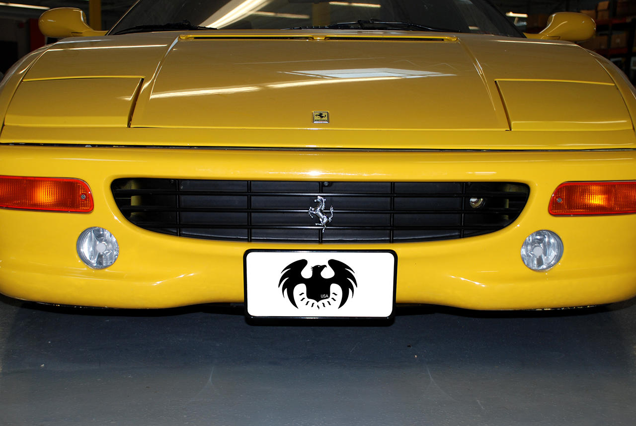 Fabspeed Ferrari F355 Front License Plate Bracket (1994-1999)