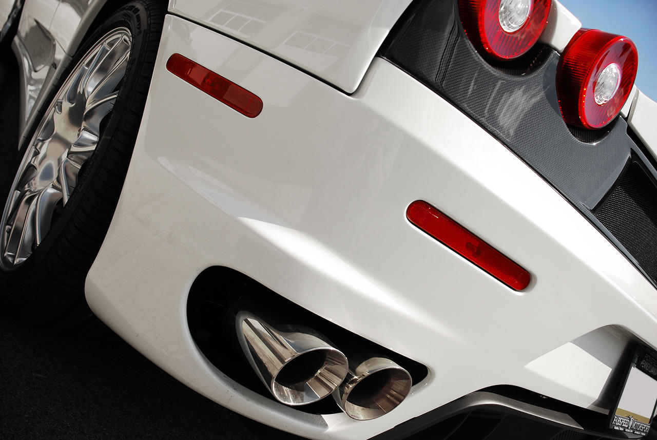 Fabspeed Ferrari F430 Deluxe Quad-Style Tips (2005-2009)