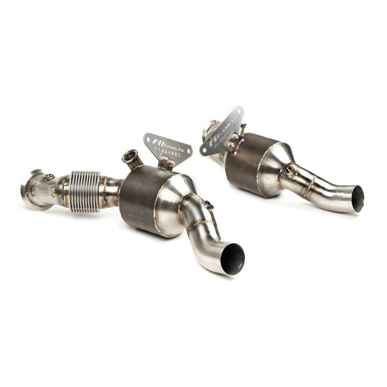 Fabspeed Ferrari F8 Tributo Sport Catalytic Converters (2020+)