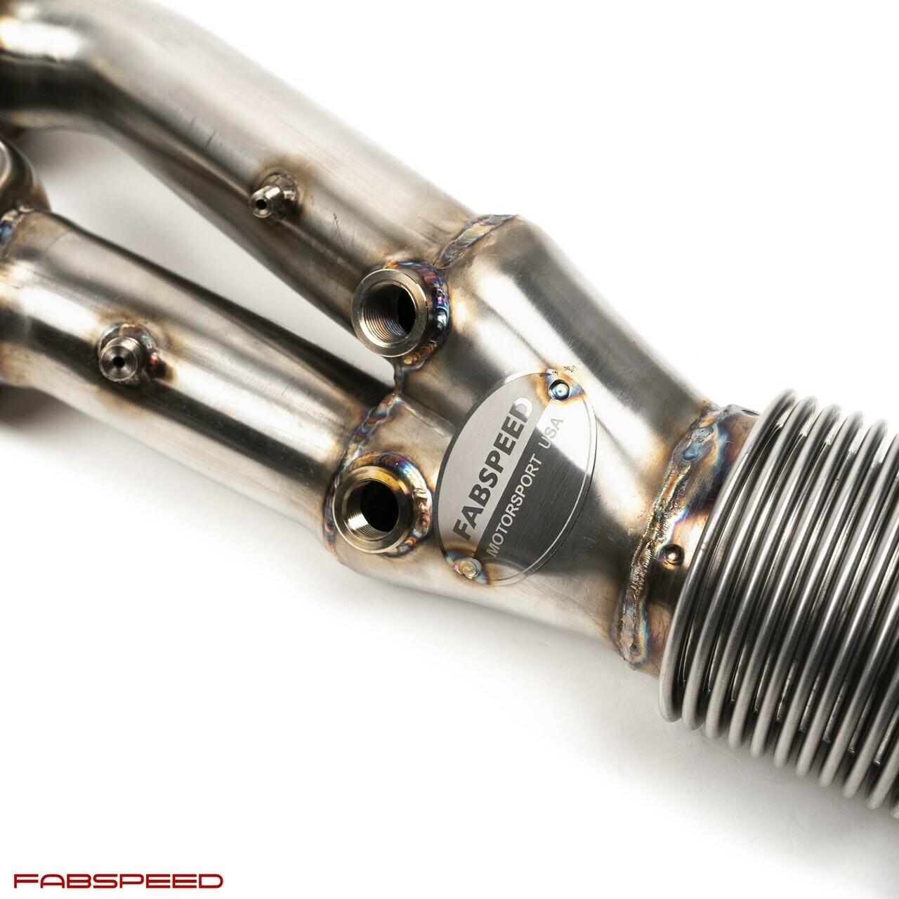 Fabspeed Lamborghini Aventador S LP-740-4 Sport Catalytic Converters (2016-2021)