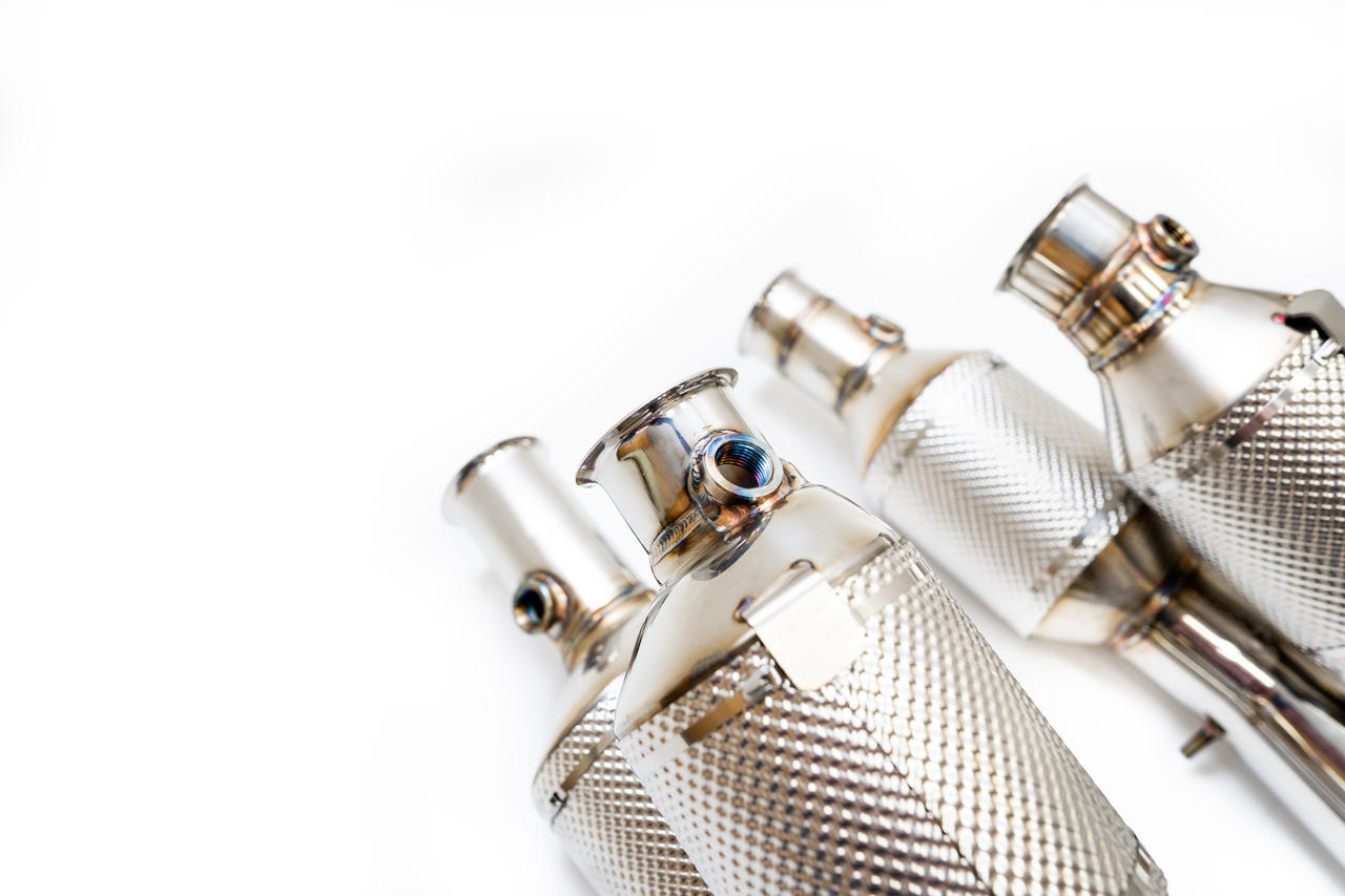 Fabspeed Lamborghini Aventador SVJ Sport Catalytic Converters
