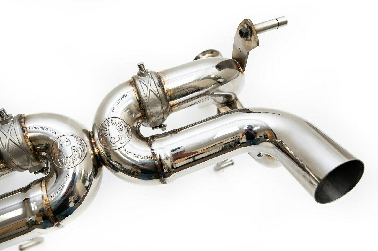 Fabspeed Lamborghini Aventador SVJ Valved Supersport X-Pipe Exhaust System