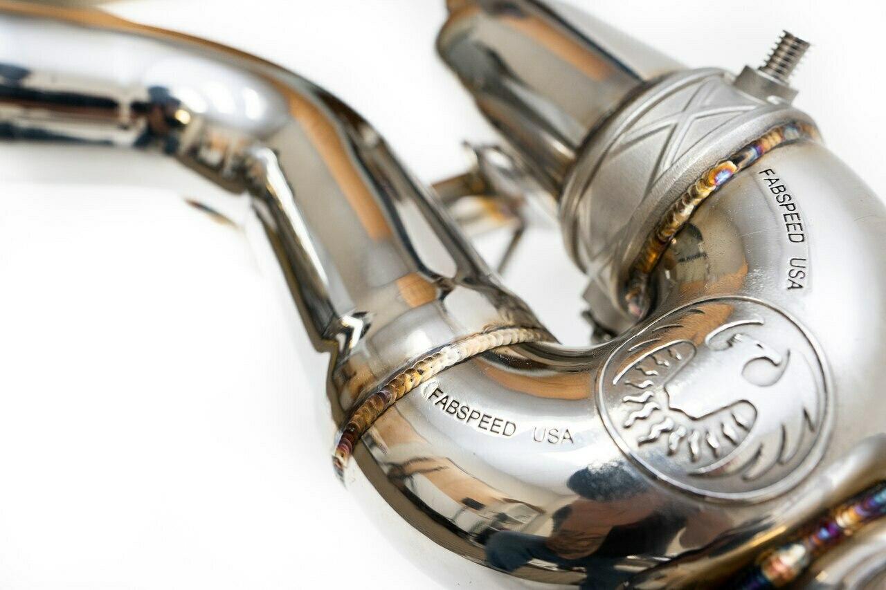 Fabspeed Lamborghini Aventador SVJ Valved Supersport X-Pipe Exhaust System