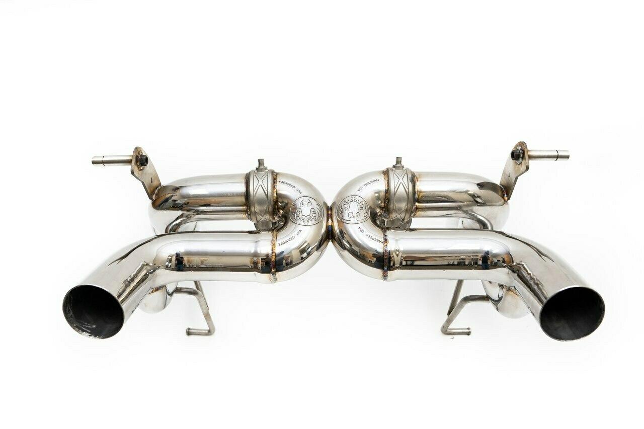Fabspeed Lamborghini Aventador SVJ Valved Supersport X-Pipe Exhaust System