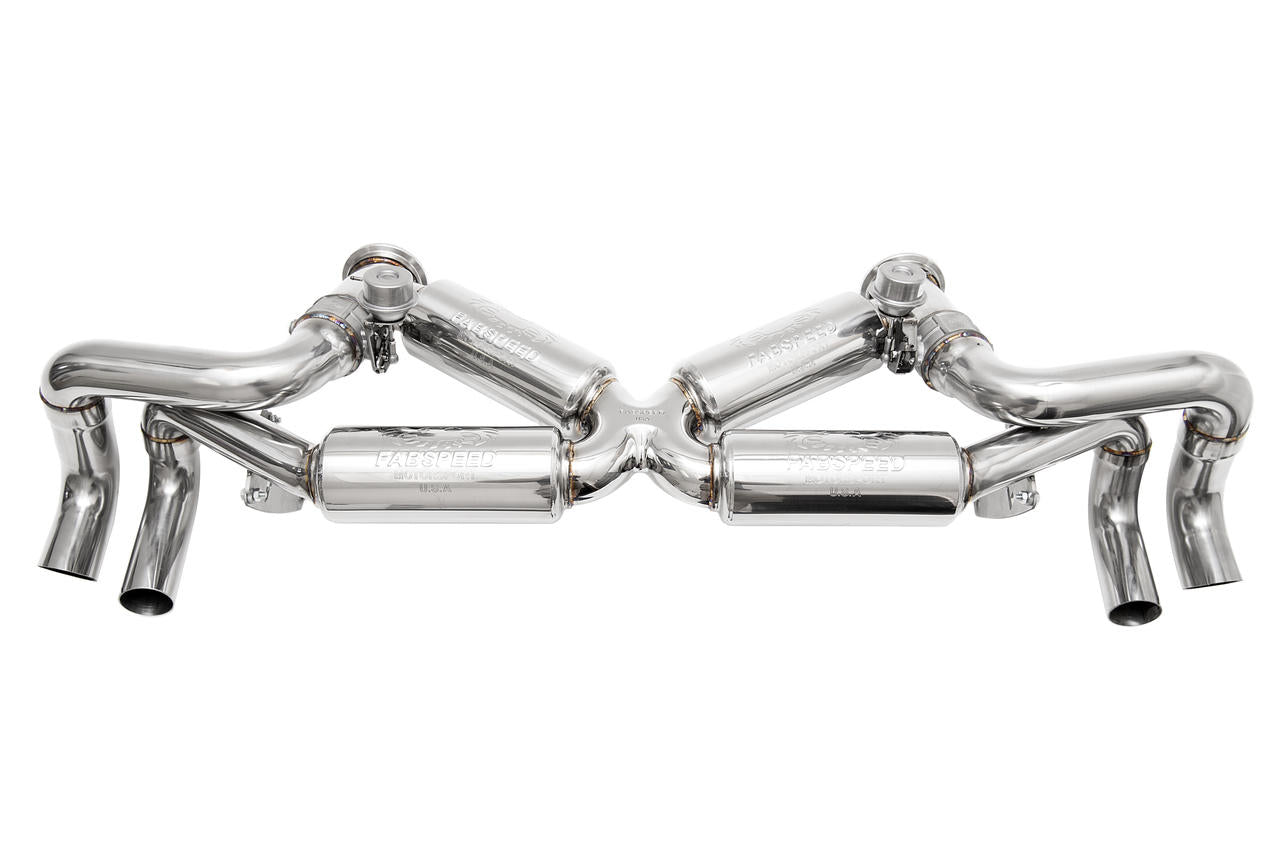 Fabspeed Lamborghini Gallardo LP550-2 / LP560 / LP570 Valved Supersport X-Pipe Exhaust System