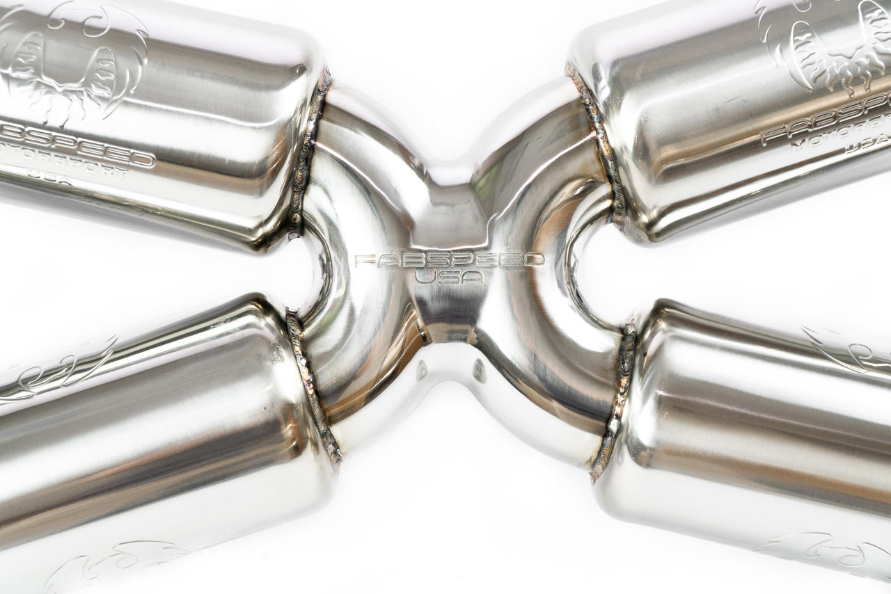 Fabspeed Lamborghini Huracan Performante Valved Dual Tone Supersport X-Pipe Exhaust System