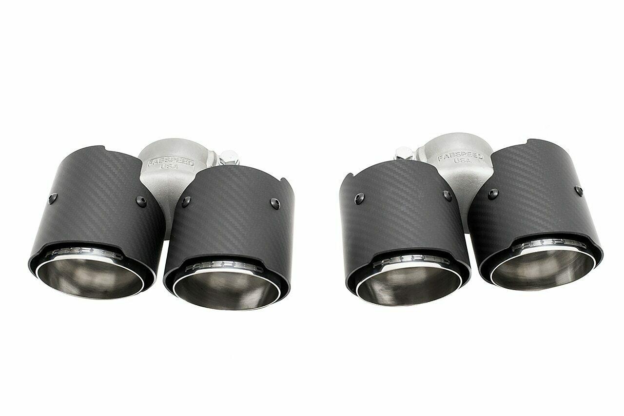 Fabspeed Maserati Quattroporte Muffler Bypass Pipes (2004-2012)