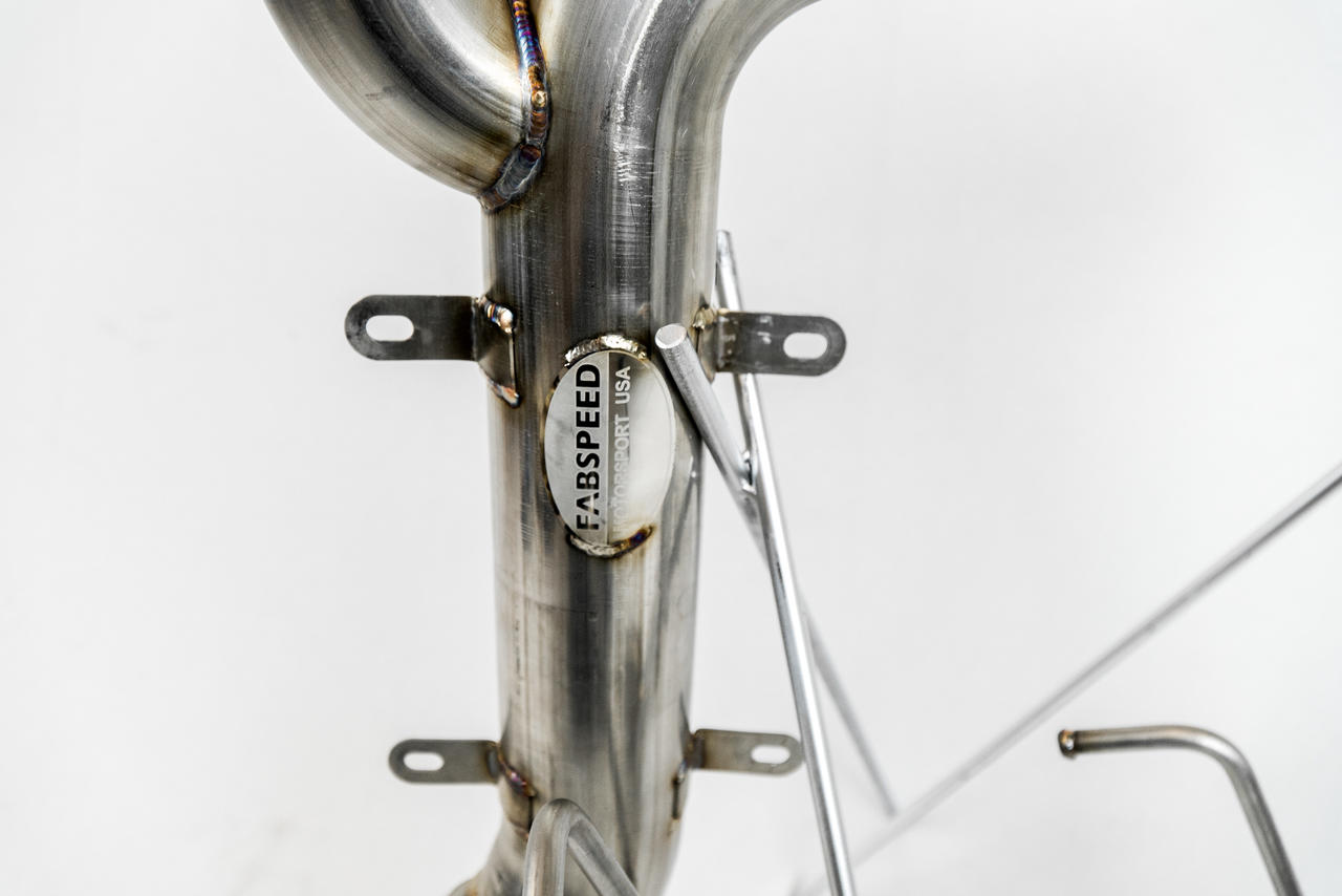 Fabspeed McLaren 570S / 540C "600LT Style" Valved Sport Catalytic Converter Exhaust System