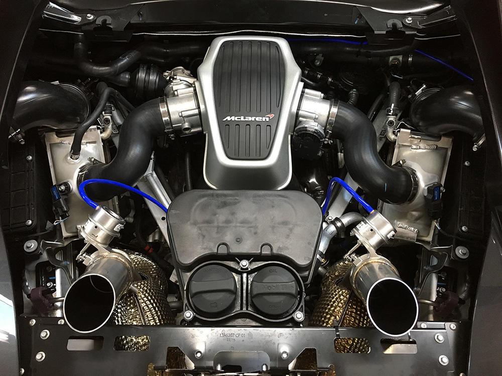 Fabspeed McLaren 570S / 540C "600LT Style" Valved Sport Catalytic Converter Exhaust System