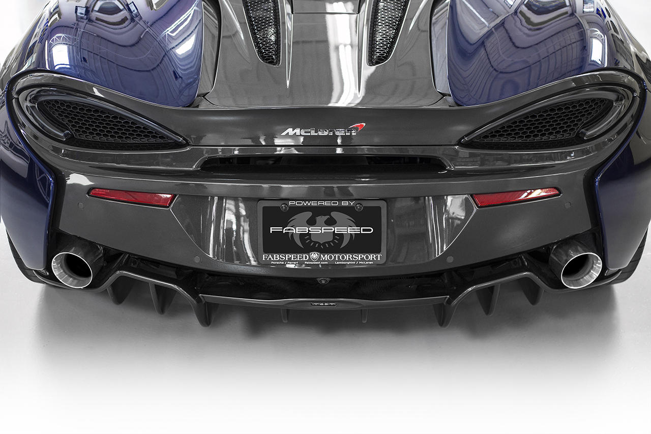 Fabspeed McLaren 570S / 570GT / 540C Deluxe Bolt-On 4.5" Titanium Tips