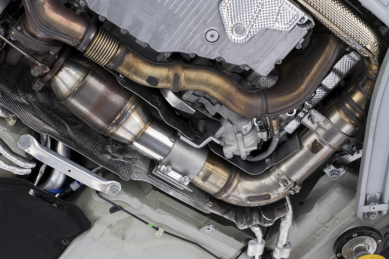 Fabspeed Porsche 718 Boxster/Cayman HJS Sport Catalytic Converter (2017+)