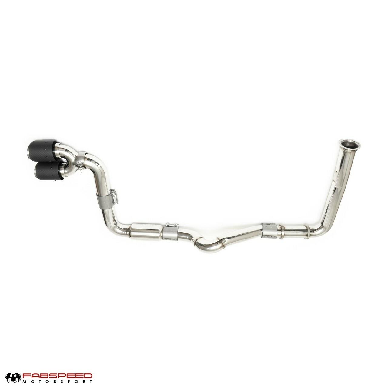 Fabspeed Porsche 718 Boxster/Cayman Supercup Turboback Exhaust System (2017+)