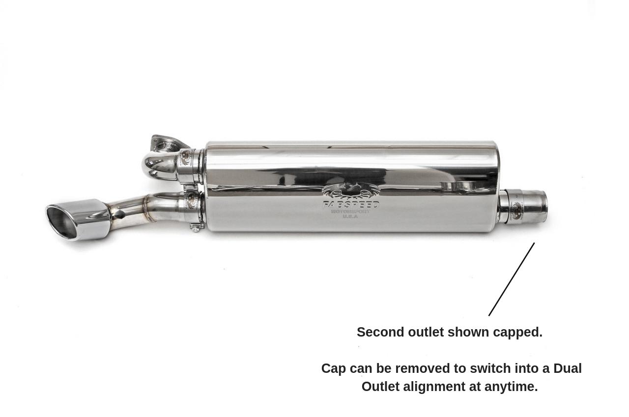 Fabspeed Porsche 911 Carrera Maxflo Performance Exhaust System (1976-1989)