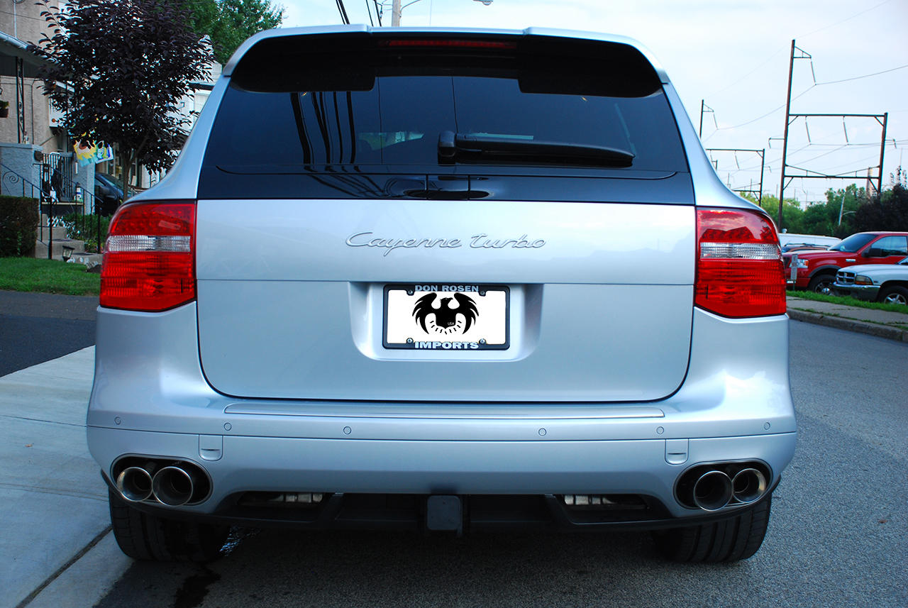 Fabspeed Porsche 957 Cayenne S Deluxe Quad Style Tips (2008-2010)