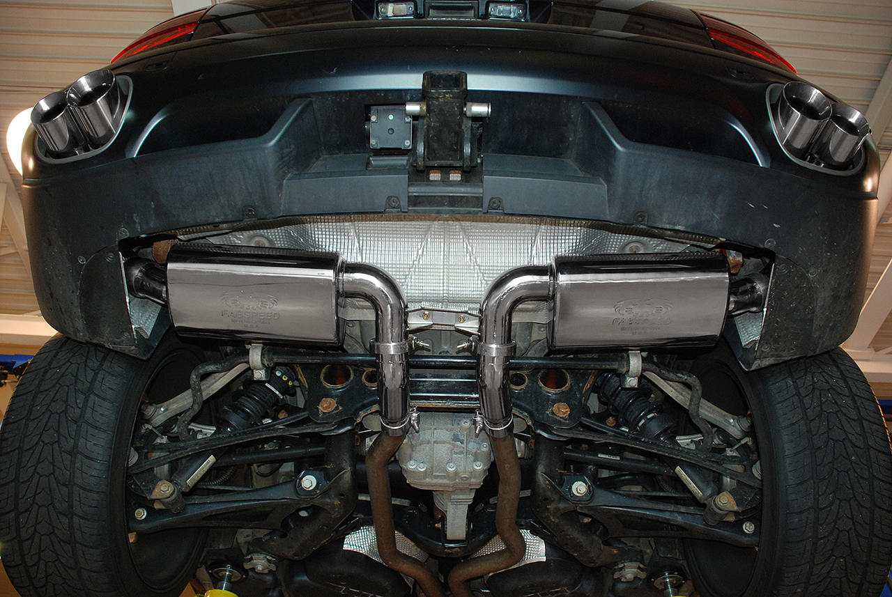 Fabspeed Porsche 957 S / GTS Maxflo Performance Exhaust System (2008-2010)