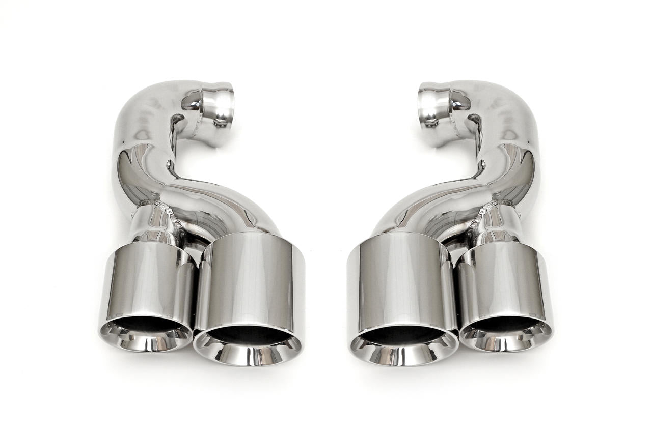 Fabspeed Porsche 957 Turbo / Turbo S Deluxe Quad Style Tips (2008-2010)