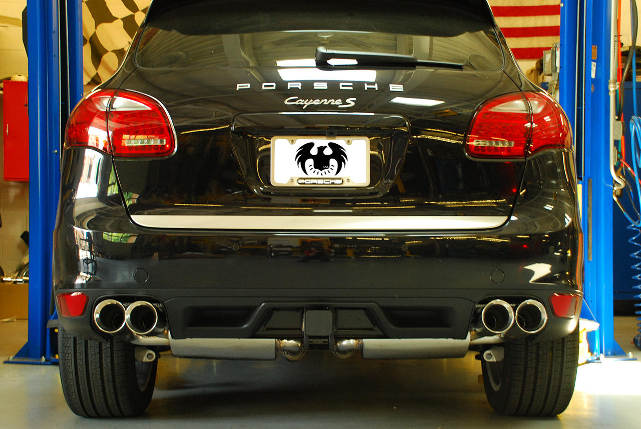 Fabspeed Porsche 958 S / GTS Deluxe Quad Style Tips (2011-2014)