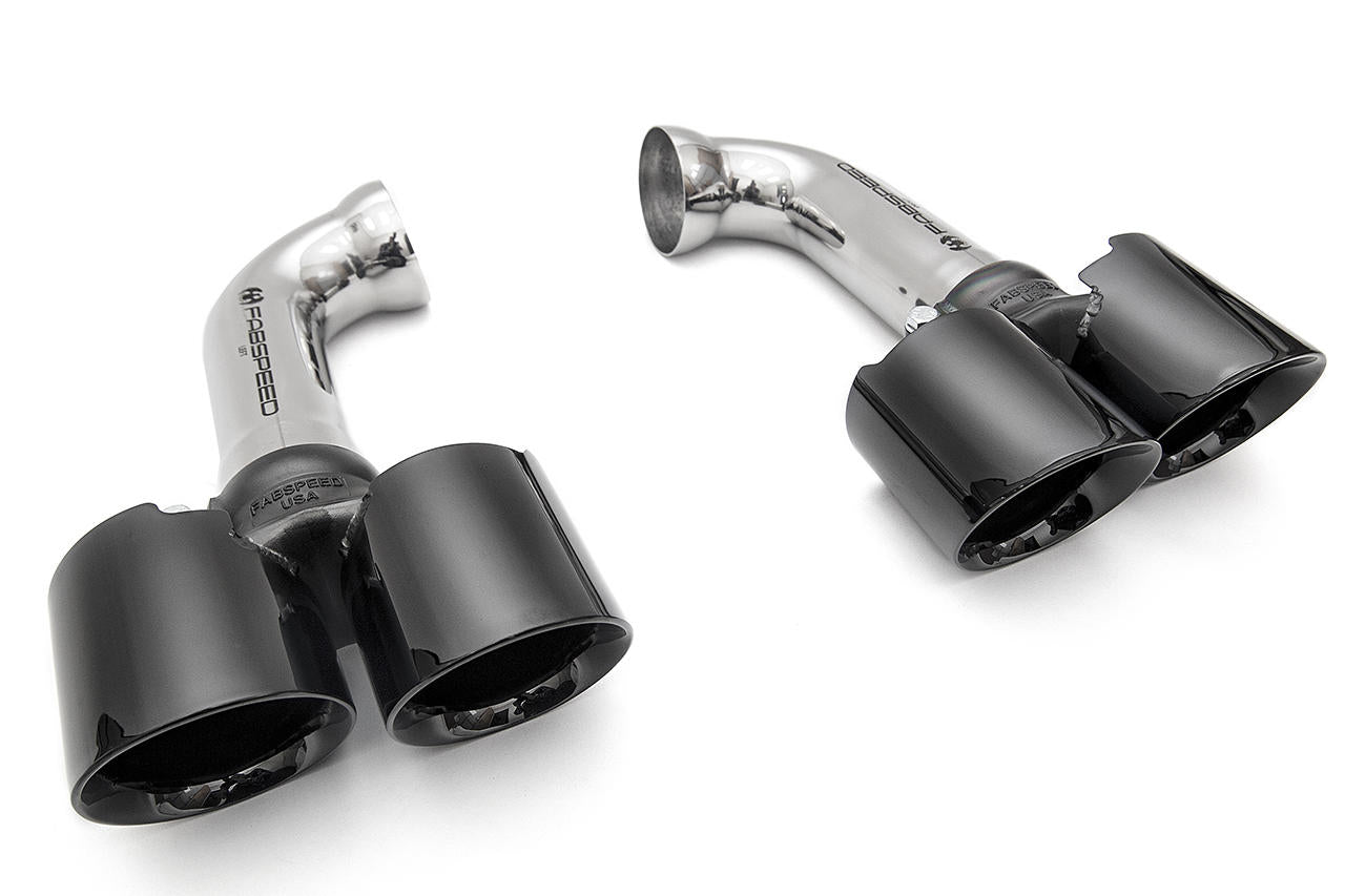 Fabspeed Porsche 958 V6 Deluxe Quad Tips (for PSE) (2011-2014)