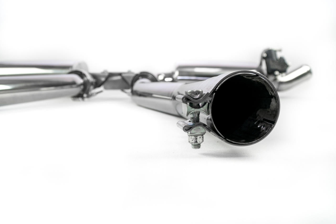 Fabspeed Porsche 958.2 Cayenne Turbo / Turbo S Valved Exhaust System (2015-2018)