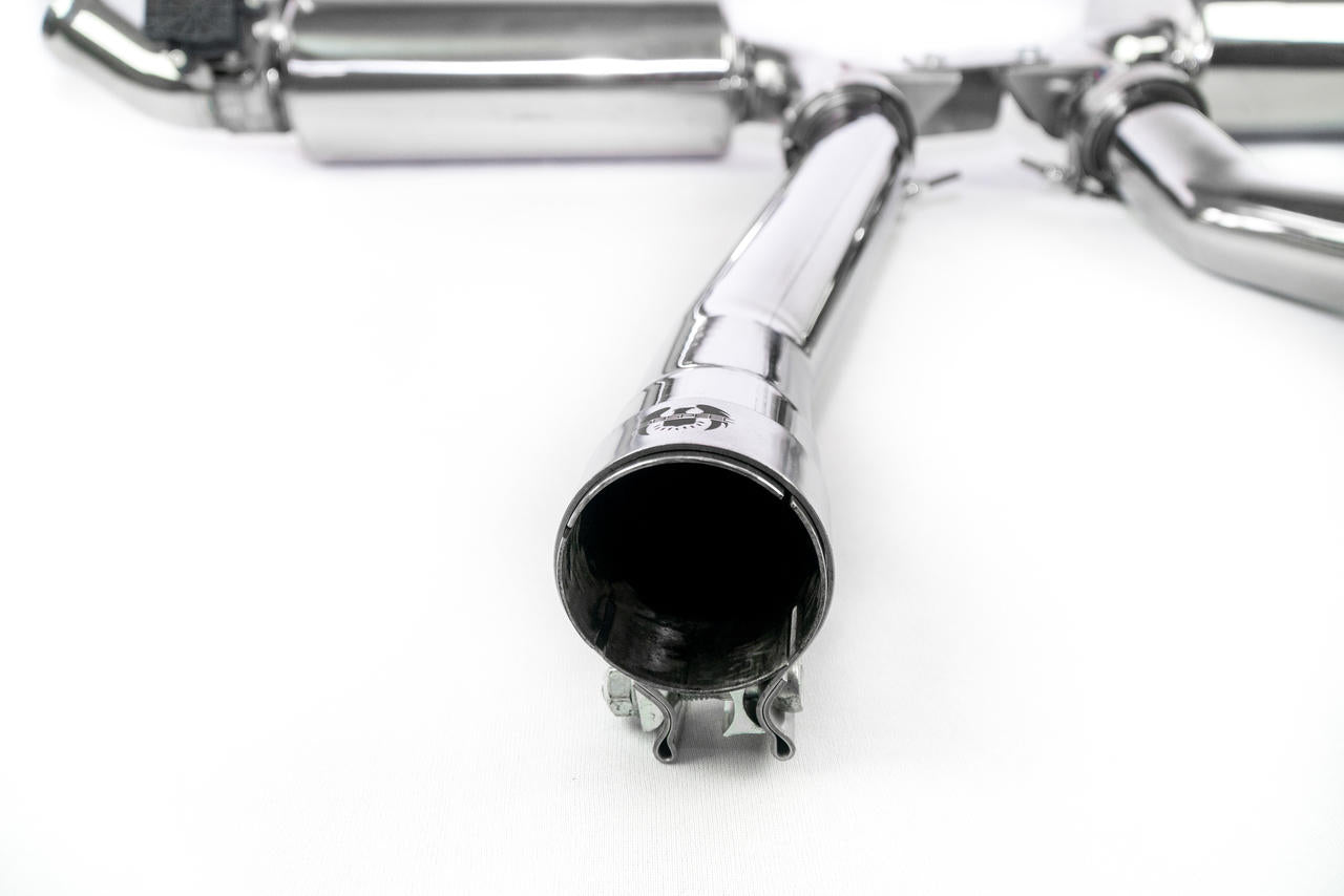 Fabspeed Porsche 958.2 Cayenne Turbo / Turbo S Valved Exhaust System (2015-2018)