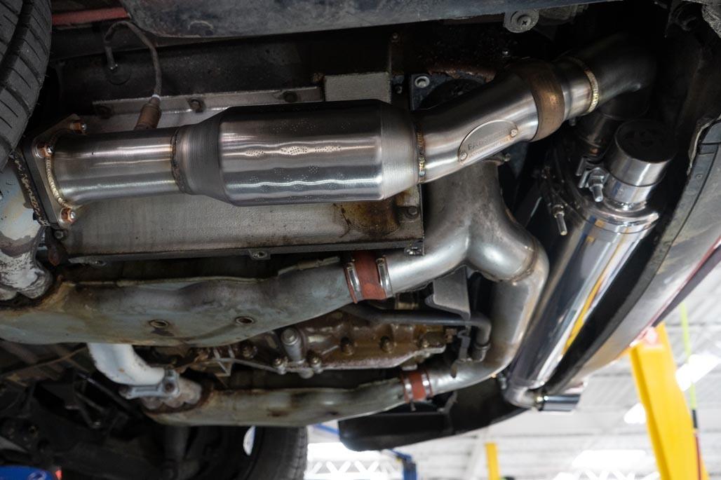 Fabspeed Porsche 964 Carrera Sport highflow Catalytic Converter (1989-1994)