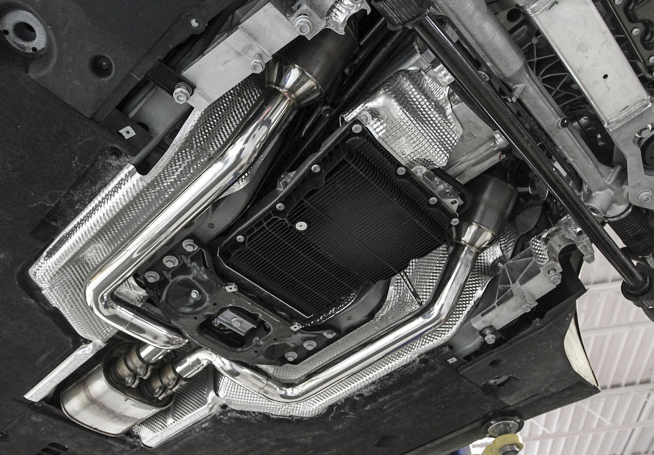 Fabspeed Porsche 970 Panamera Turbo / Turbo S Primary Sport Catalytic Converters (2010-2016)