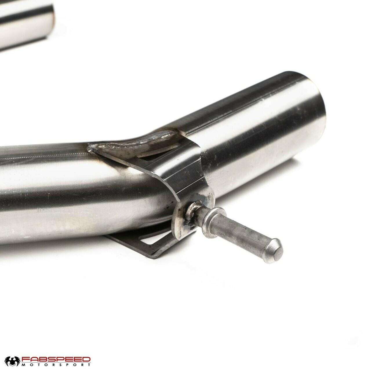 Fabspeed Porsche 970 Panamera Turbo / Turbo S Resonator Bypass X-Pipe (2010-2016)