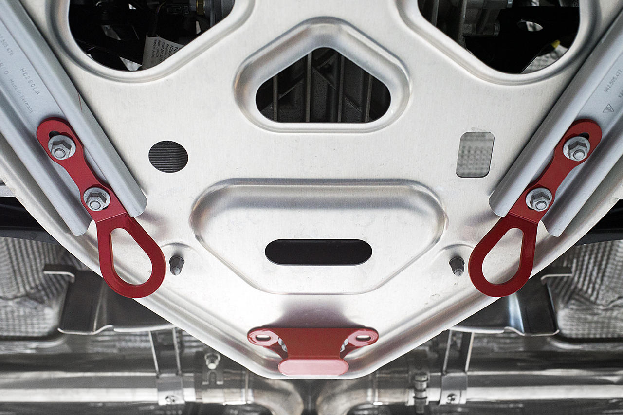 Fabspeed Porsche 981 Boxster/Cayman Rear Tie Downs