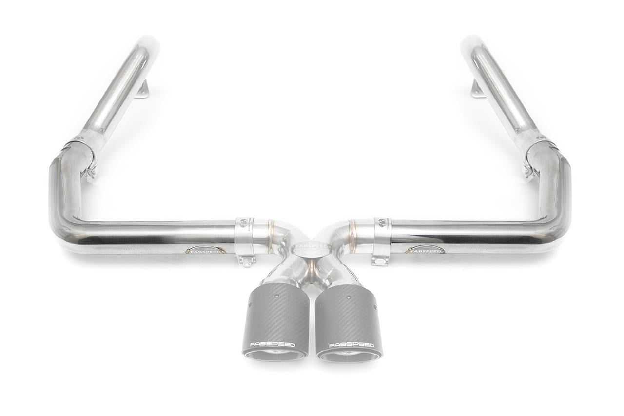 Fabspeed Porsche 981 Cayman GT4 Competition Conversion Kit - For Fabspeed Valved Exhaust