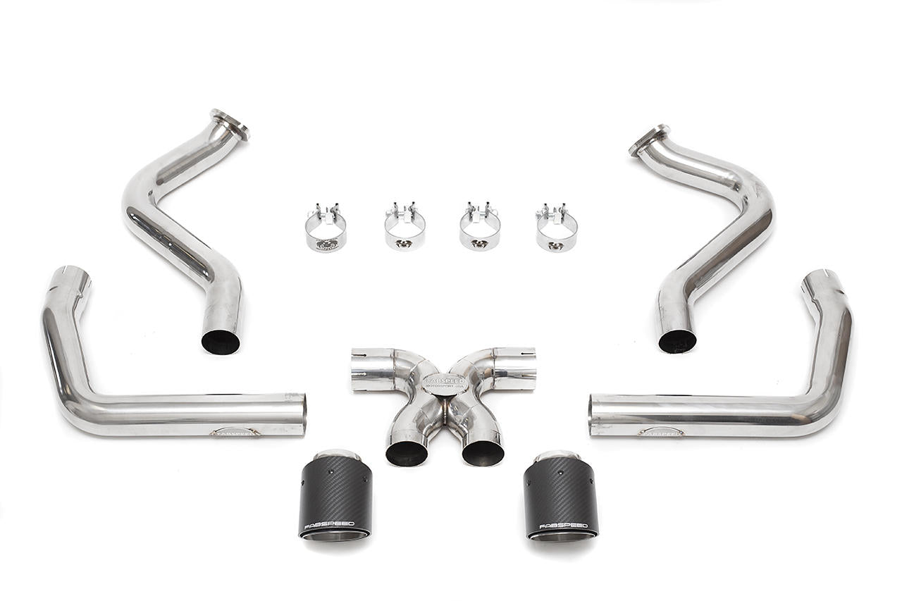 Fabspeed Porsche 981 Cayman GT4 Lightweight Competition Exhaust System