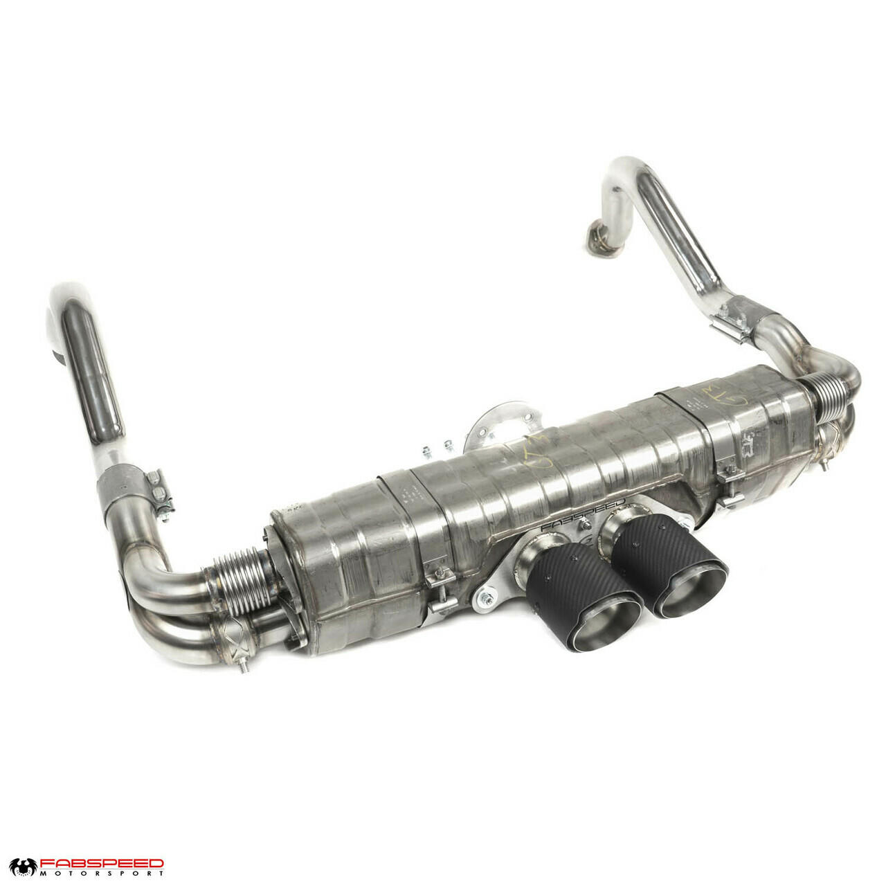 Fabspeed Porsche 981 Cayman GT4 / Spyder Valved GT3 Muffler Conversion Kit